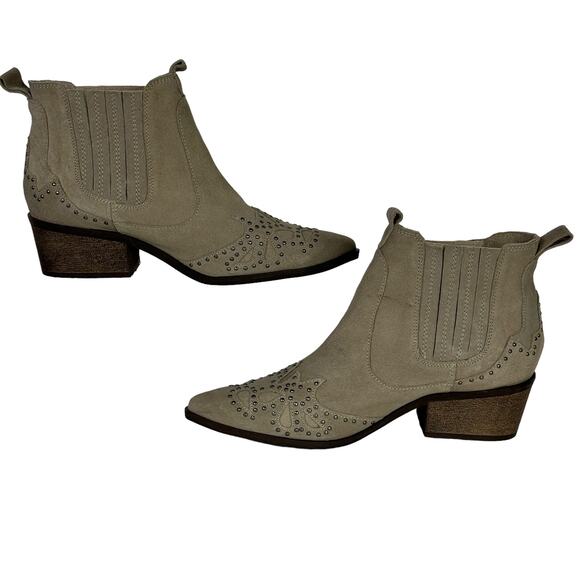 Matisse x Amuse Society Women's Boot 8.5 Back Stage Stud Shortie Bootie Western - Picture 4 of 12